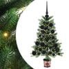 vidaXL V&aacute;nočn&iacute; stromeček s 150 LED diodami s stojanem Zelen&aacute; 65 cm PE