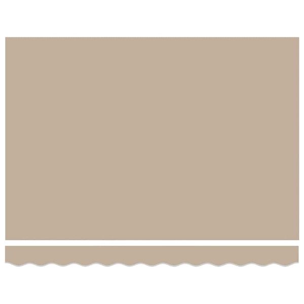 vidaXL Budsorovateln&eacute; zastře&scaron;en&iacute; B&eacute;žov&aacute; 350 x 250 cm Polyester a kov