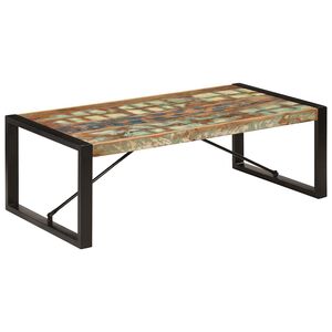 vidaXL Konferenčn&iacute; stolek 120 x 60 x 40 cm masivn&iacute; recyklovan&eacute; dřevo