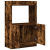 vidaXL Skř&iacute;ň highboard kouřov&yacute; dub 63 x 33 x 100 cm kompozitn&iacute; dřevo