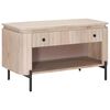 vidaXL Lavička na boty se z&aacute;suvkou s polic&iacute; 85 x 37 x 48 cm