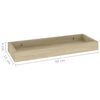 vidaXL N&aacute;stěnn&eacute; police Loggia 2 ks dub 40 x 15 x 4 cm MDF