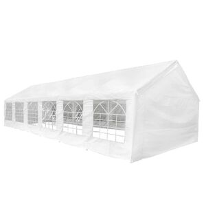 vidaXL B&iacute;l&yacute; party stan 12 x 6 m