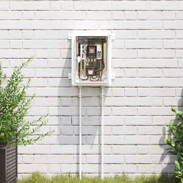 vidaXL Ovl&aacute;dac&iacute; skř&iacute;ň &Scaron;ed&aacute; 47 x 20 x 60 cm ABS plast