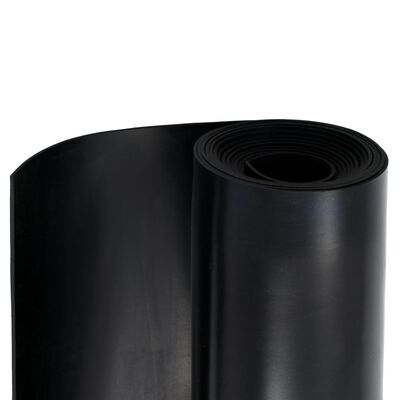 vidaXL Protiskluzová rohož gumová 1,2 x 5 m 3 mm hladká