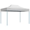 vidaXL Profesion&aacute;ln&iacute; skl&aacute;dac&iacute; party stan 280x410x315 cm ocel b&iacute;l&yacute;