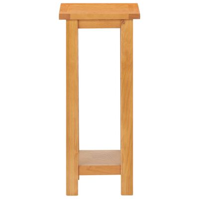 vidaXL Odkládací stolek 27 x 24 x 55 cm masivní dubové dřevo