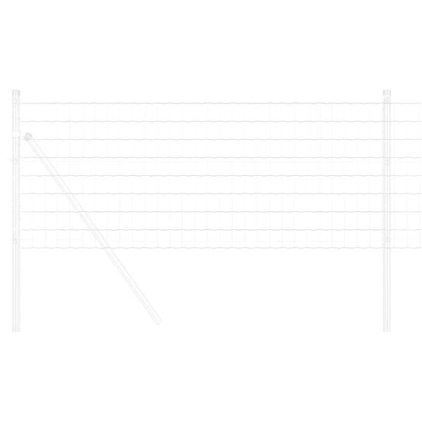 vidaXL Euro plot 0,6 x 10 m Železo potažené PVC