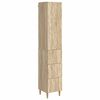 vidaXL Sada skř&iacute;něk 2 ks 33 x 34,5 x 90 cm Kompozitn&iacute; dřevo Dub sonoma