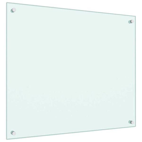 vidaXL Kuchyňsk&yacute; panel ml&eacute;čn&yacute; 70 x 60 cm tvrzen&eacute; sklo