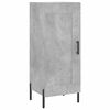vidaXL Skř&iacute;ň highboard betonově &scaron;ed&aacute; 34,5x34x180 cm kompozitn&iacute; dřevo