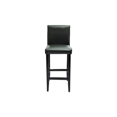 Barový stůl a 4 barové židle, černá