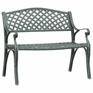 vidaXL Zahradn&iacute; lavice 102 cm lit&yacute; hlin&iacute;k zelen&aacute;