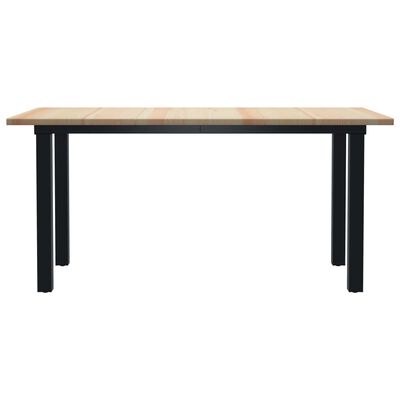 vidaXL Jídelní stůl 180 x 90 x 76 cm borové dřevo