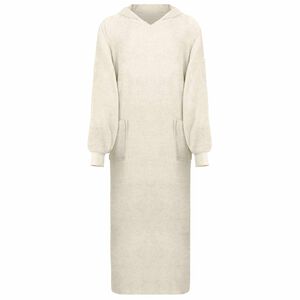 vidaXL Mikina s kapuc&iacute; KINN Kr&eacute;mov&aacute; XXL Bavlna