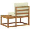 vidaXL Venkovn&iacute; koncov&aacute; pohovka s pol&scaron;t&aacute;řem Př&iacute;rodn&iacute; 91 x 63 x 73 cm
