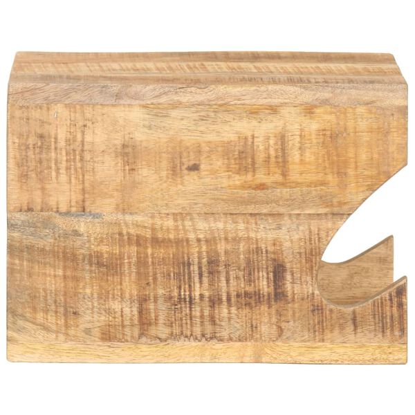 vidaXL Nástěnný držák na kolo 35x25x25 cm masivní hrubý mangovník