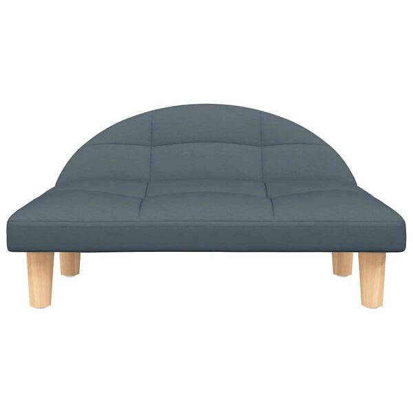 vidaXL Pel&iacute;&scaron;ek pro psy tmavě &scaron;ed&yacute; 70 x 52 x 30 cm textil