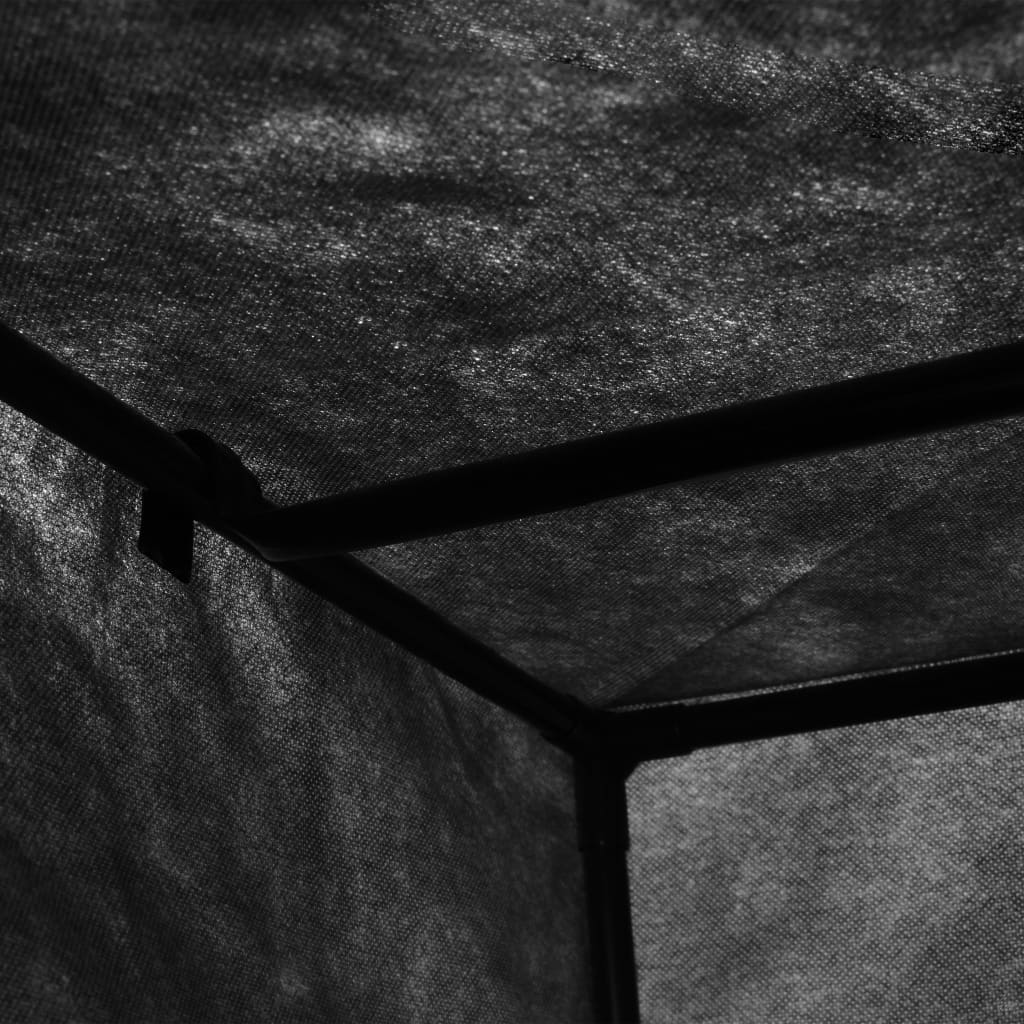 vidaXL Šatní skříň černá 75 x 50 x 160 cm