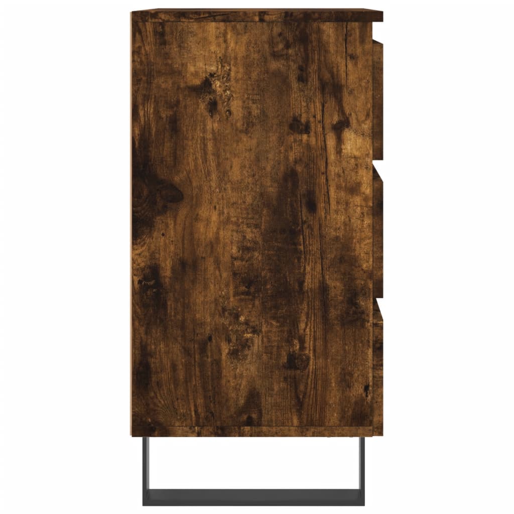 vidaXL Noční stolky 2 ks kouřový dub 44 x 35 x 69 cm kompozitní dřevo