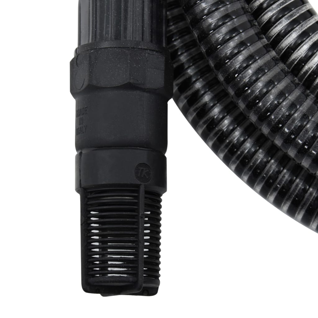 vidaXL Sací hadice s PVC konektory černá 1" 4 m PVC