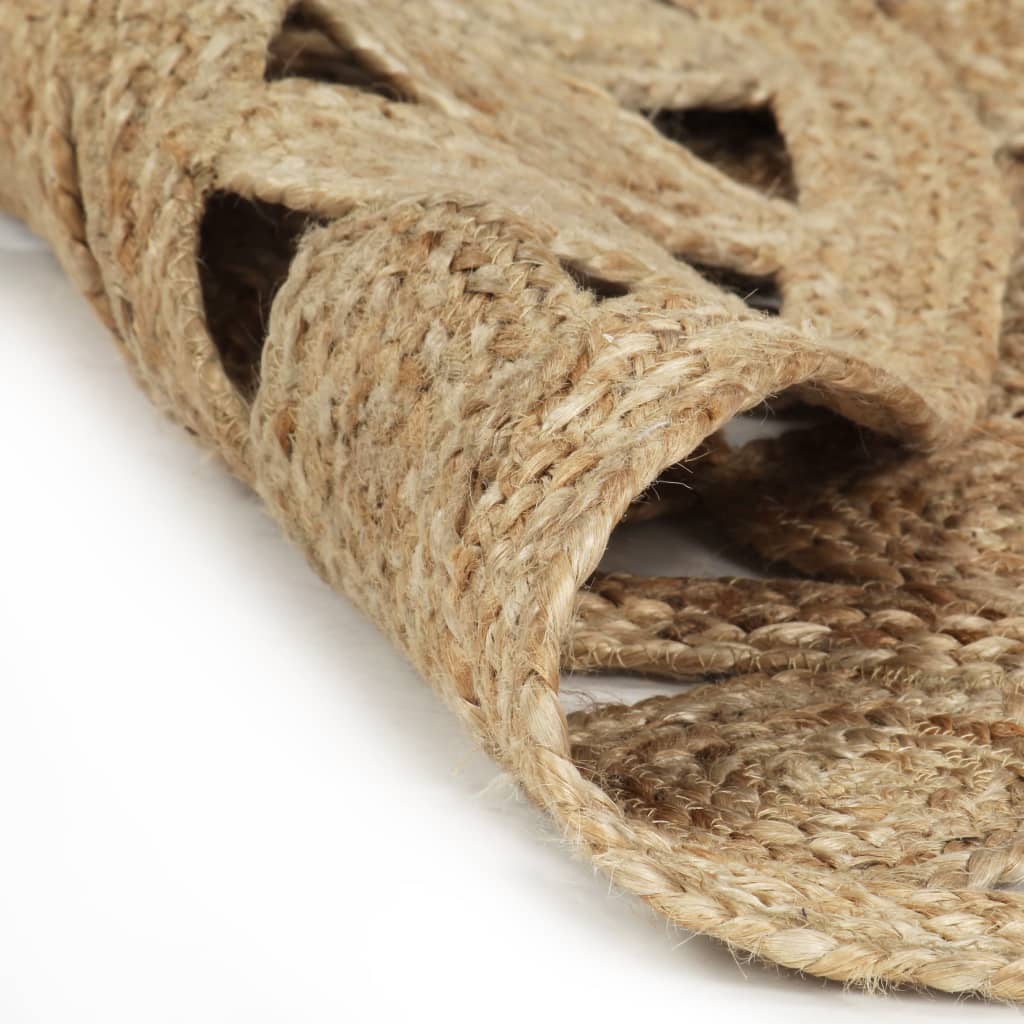 vidaXL Ručně vyrobený koberec pletená juta 180 cm