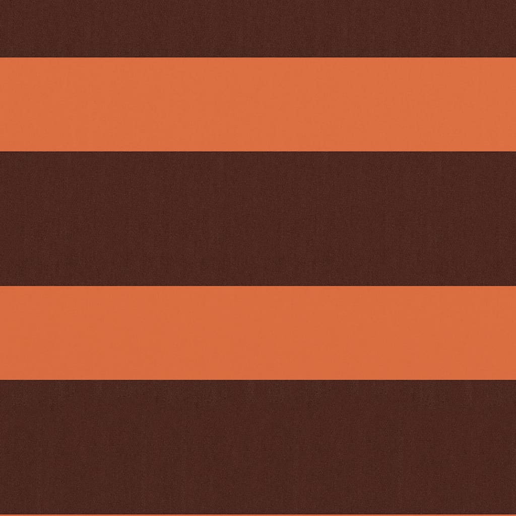 vidaXL Balkónová zástěna oranžovo-hnědá 75 x 500 cm oxfordská látka