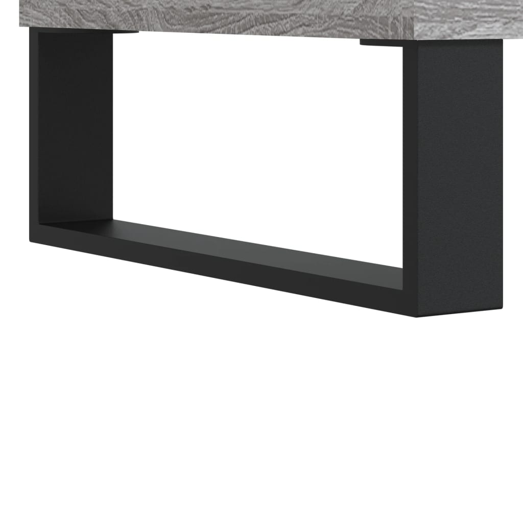 vidaXL Noční stolek šedý sonoma 40 x 30 x 50 cm kompozitní dřevo