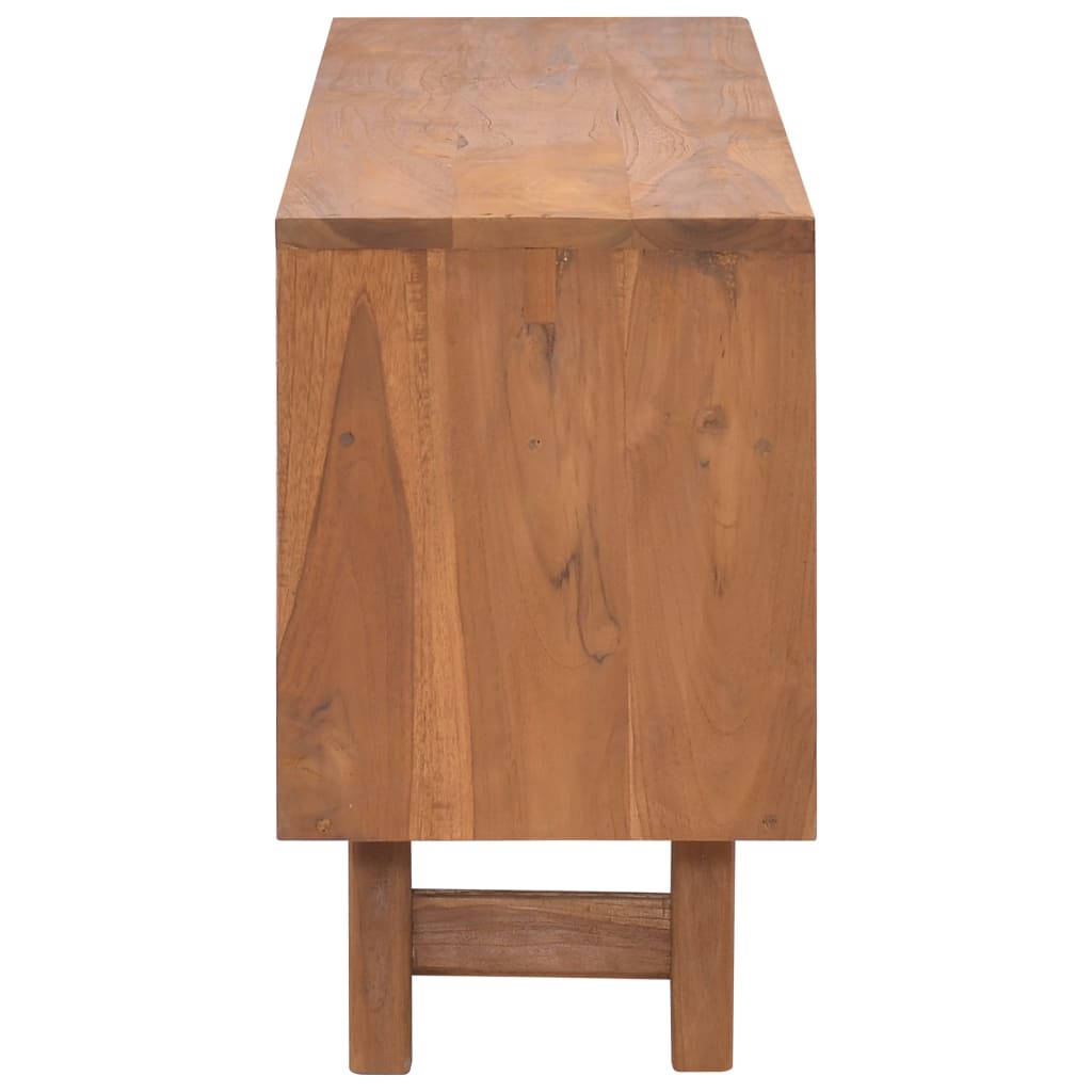 vidaXL TV stolek 110 x 30 x 50 cm masivní teakové dřevo