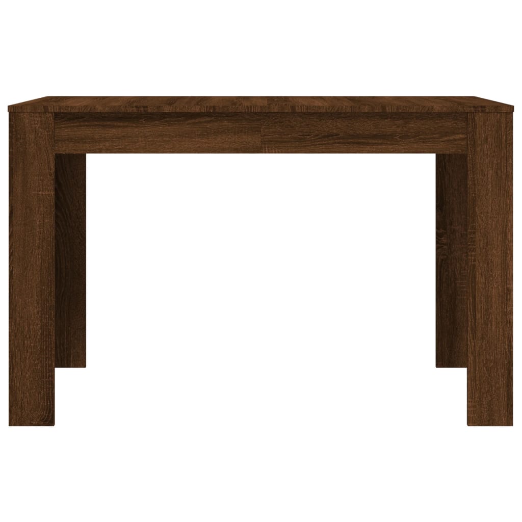 vidaXL Jídelní stůl hnědý dub 120 x 60 x 76 cm kompozitní dřevo