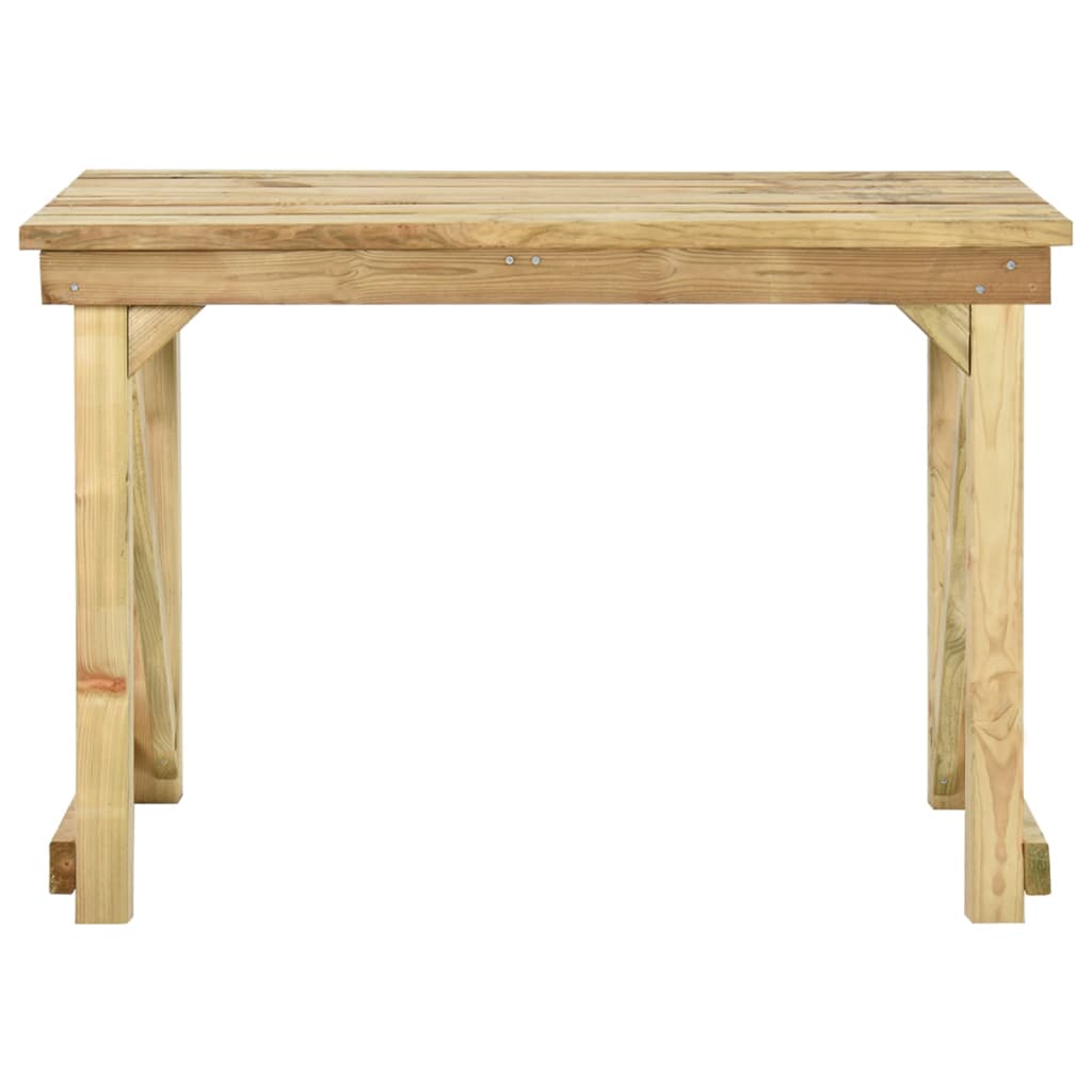vidaXL Zahradní stůl 110 x 79 x 75 cm impregnované borové dřevo