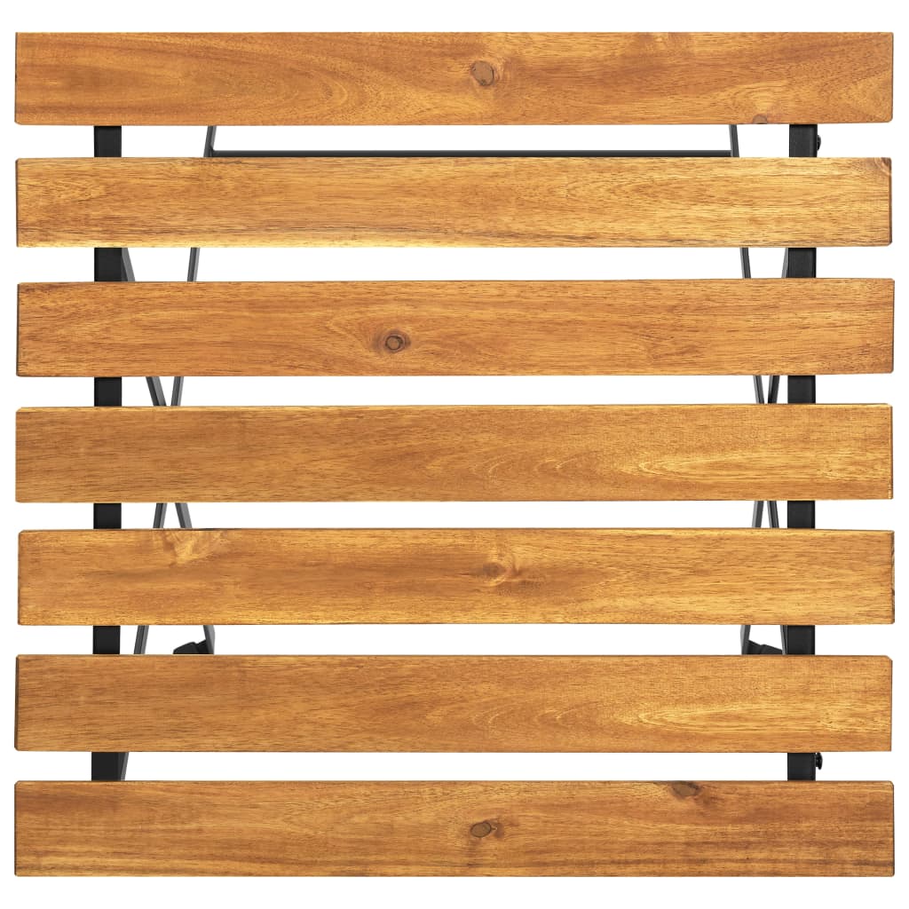 vidaXL Bistro stolek 55 x 54 x 71 cm masivní akáciové dřevo