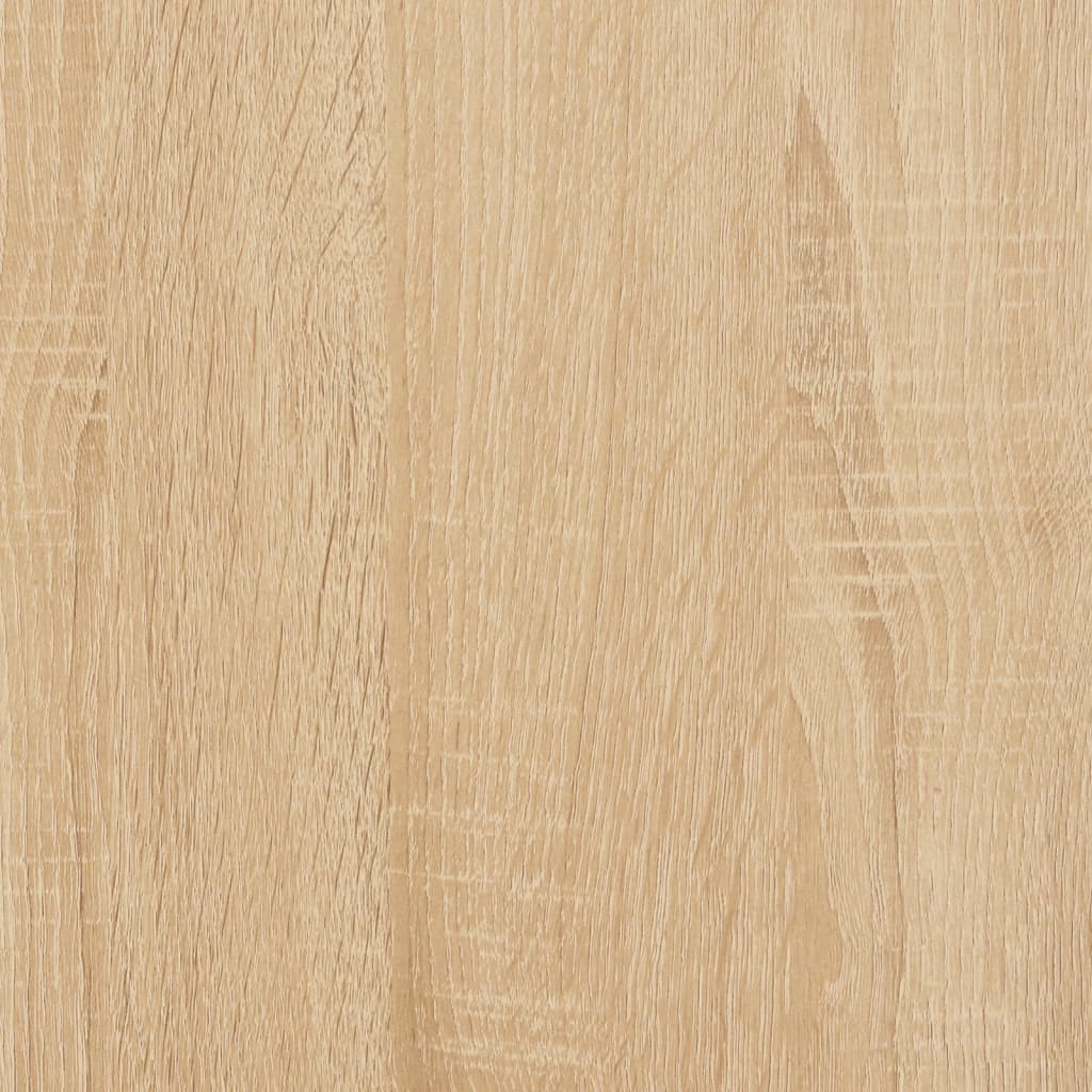 vidaXL Knihovna dub sonoma 102 x 28 x 77,5 cm kompozitní dřevo