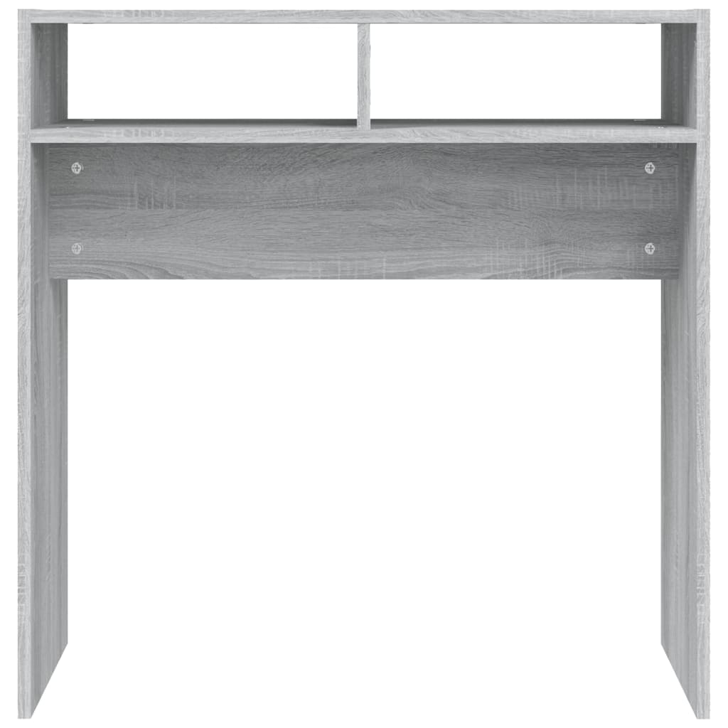 vidaXL Konzolový stolek šedý sonoma 78 x 30 x 80 cm kompozitní dřevo