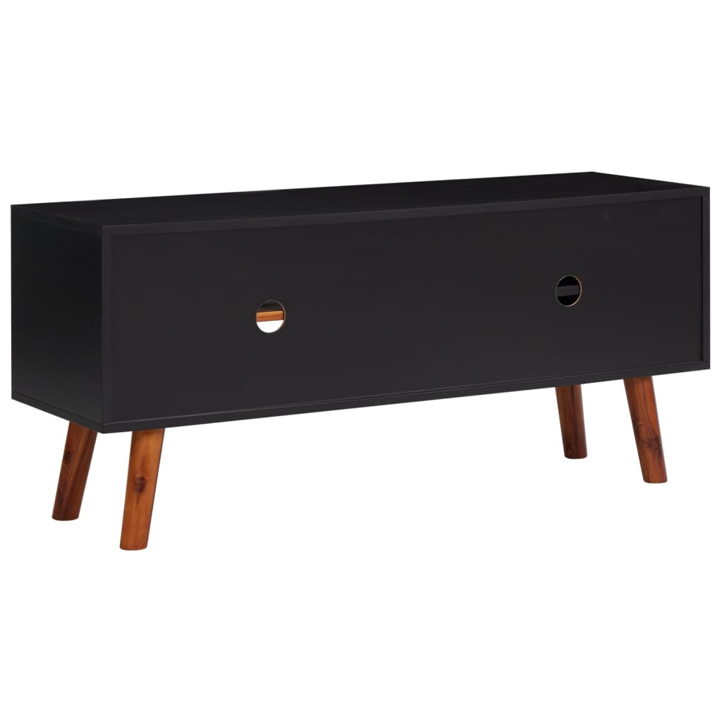 vidaXL TV stolek 110 x 35 x 50 cm masivní akáciové dřevo a MDF