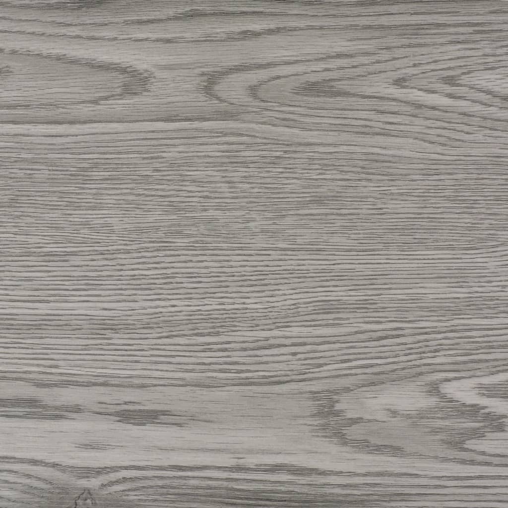 vidaXL Samolepicí podlahová krytina PVC 5,21 m² 2 mm tmavě šedá