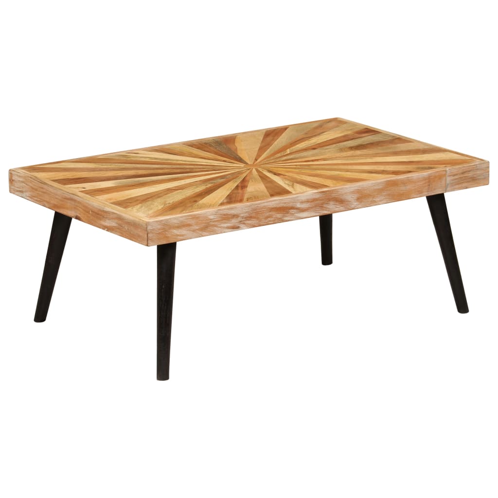 vidaXL Konferenční stolek masivní mangovníkové dřevo 90 x 55 x 36 cm