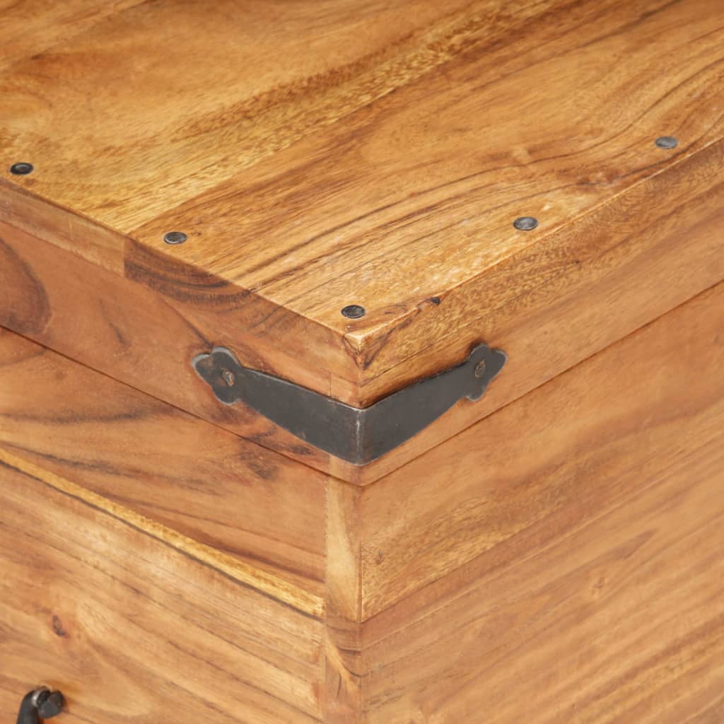 vidaXL Úložná truhla 90 x 40 x 40 cm masivní akáciové dřevo