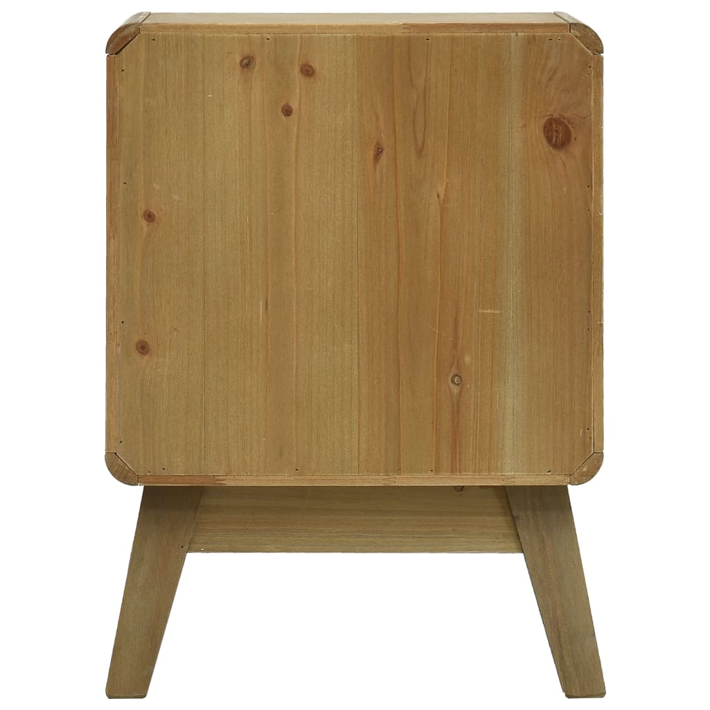 vidaXL Noční stolek hnědý 37 x 30 x 51 cm dřevo