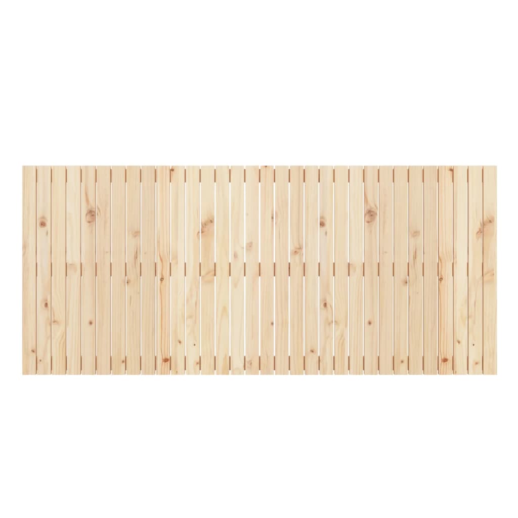 vidaXL Nástěnné čelo postele 204 x 3 x 90 cm masivní borové dřevo