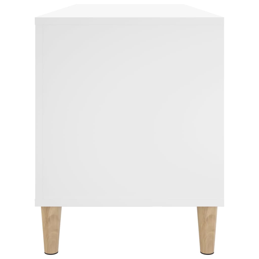 vidaXL Skříňka na LP desky bílá 100 x 38 x 48 cm kompozitní dřevo