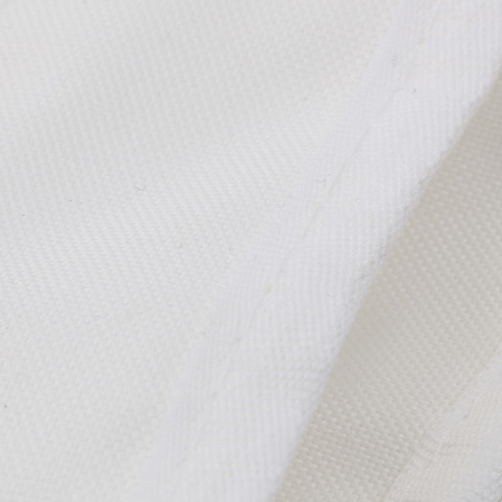 vidaXL Bimini stříška se 3 oblouky bílá 183 x 160 x 137 cm