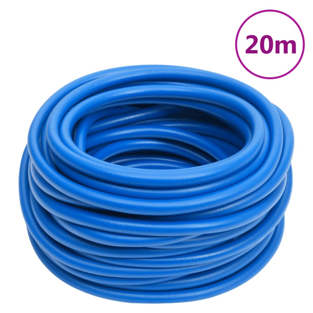 vidaXL Vzduchová hadice modrá 0,6" 20 m PVC
