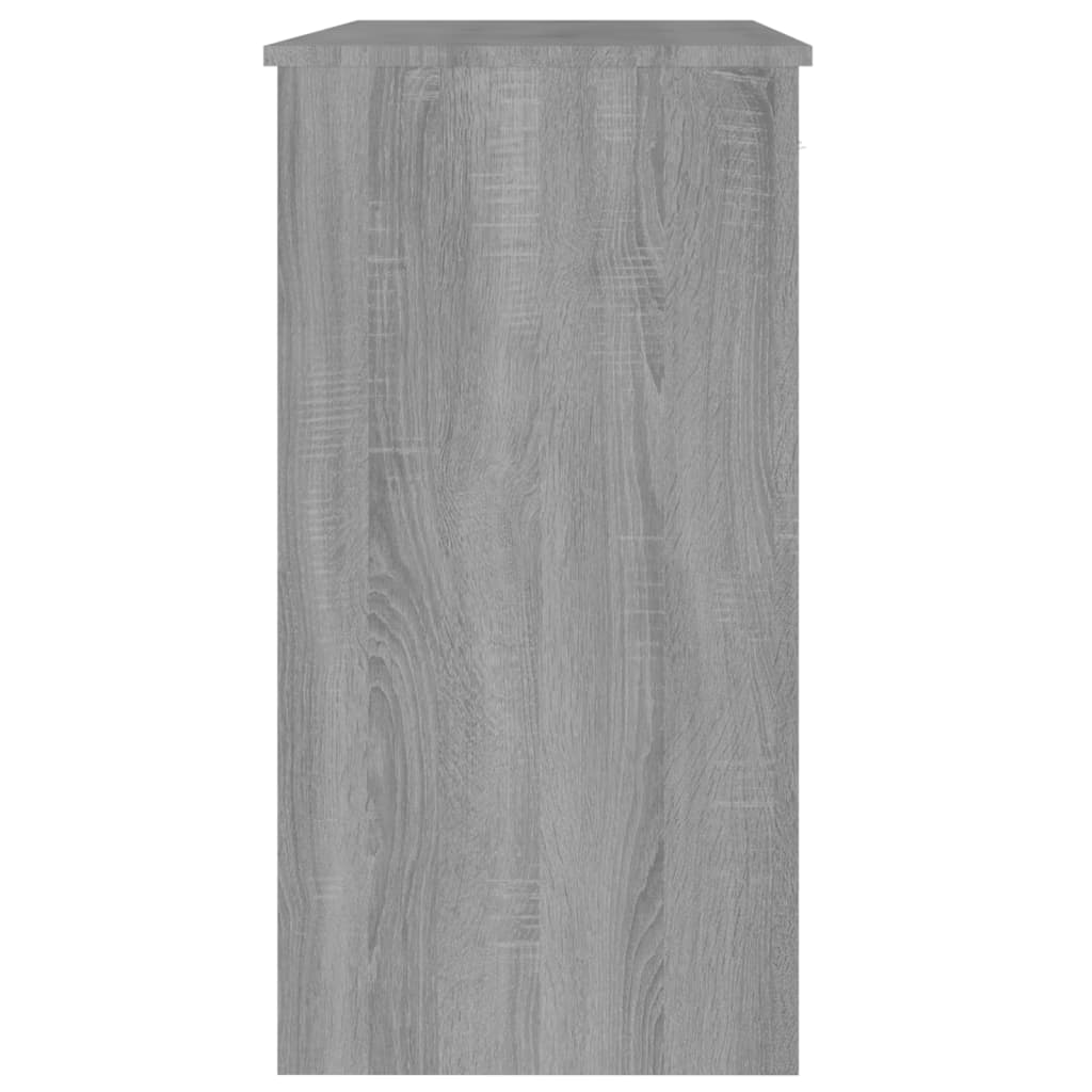 vidaXL Psací stůl šedý sonoma 80 x 40 x 75 cm kompozitní dřevo