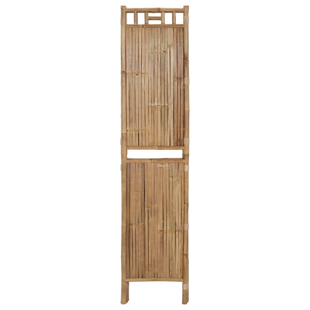 vidaXL 4dílný paraván bambus 160 x 180 cm