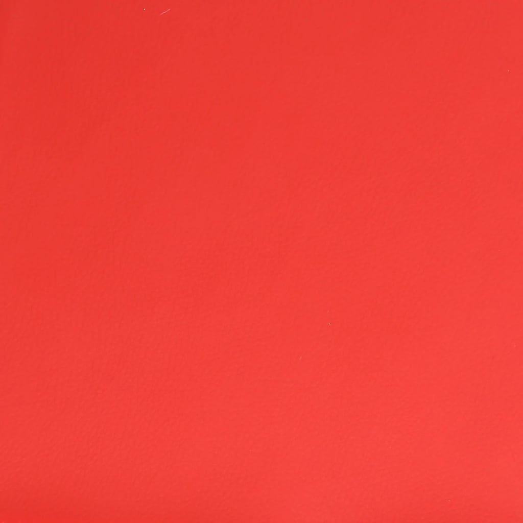 vidaXL Podnožka červená 60x60x36 cm umělá kůže