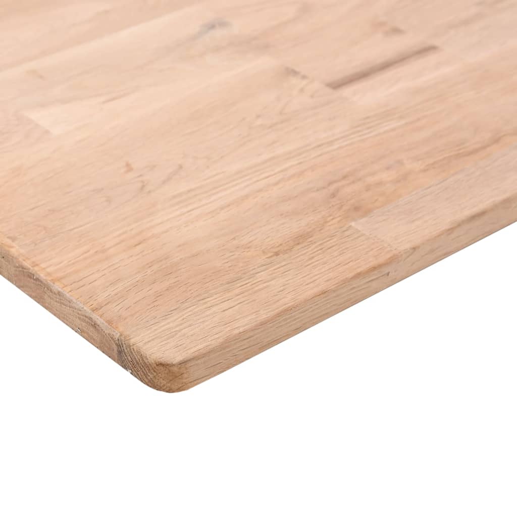 vidaXL Čtvercová stolní deska 60x60x1,5 cm masivní dub bez úprav