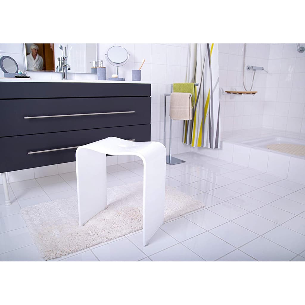 RIDDER Koupelnová stolička Trendy bílá