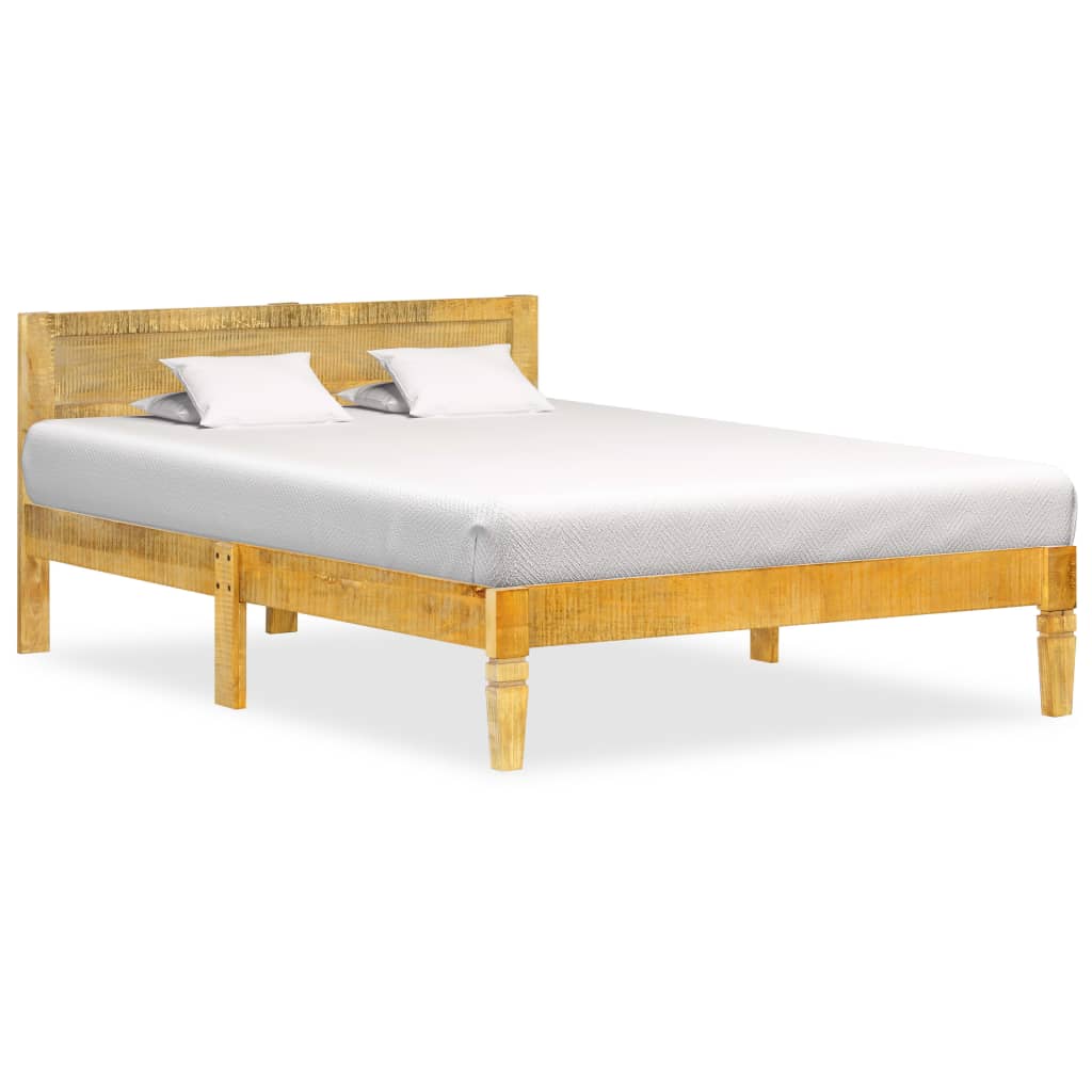 vidaXL Rám postele masivní mangovníkové dřevo 120 cm