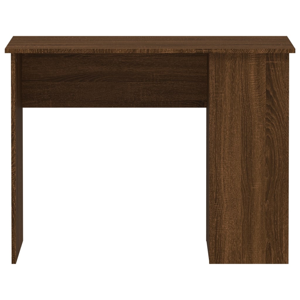 vidaXL Psací stůl hnědý dub 100 x 55 x 75 cm kompozitní dřevo